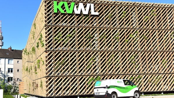 Deutschlands grünstes Parkhaus – KVWL Düsseldorf
